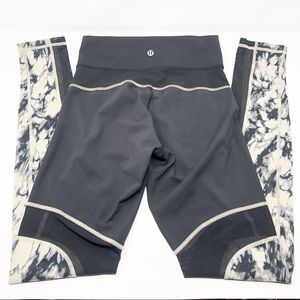Lululemon Breathe Easy Pant Granite Black Tan 6